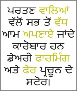 Punjabi Language Corner